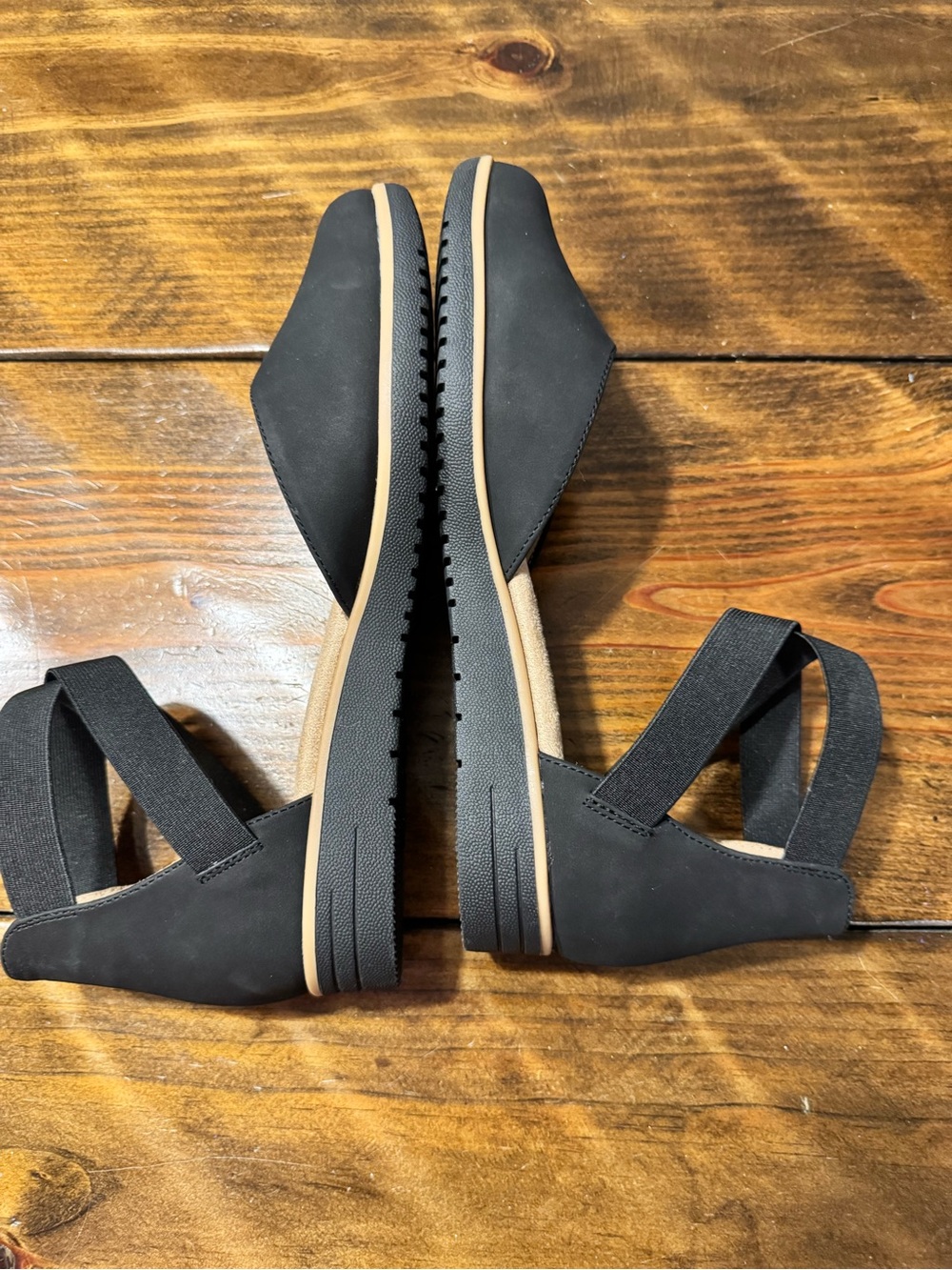 New Soul Naturalizer Women's Faux Black Leather Intro Sandals Size 8.5W - Picture 8 of 10